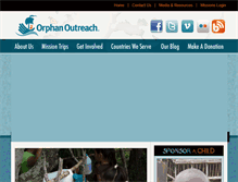 Tablet Screenshot of orphanoutreach.org